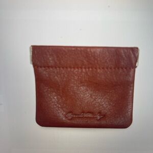 Osgoode Marley Facile Pouch Coins Leather Color Brandy